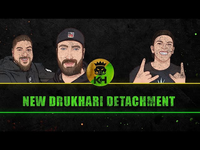 DRUKHARI COMEBACK - Neues Detachment, Punkte & Regeln - Kings of the Hill - Warhammer 40k