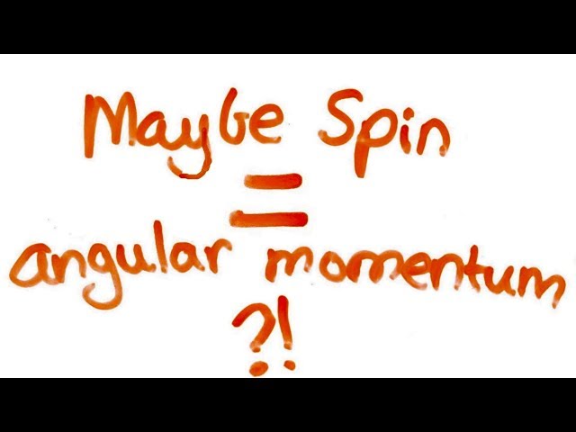 Is Spin Angular Momentum afterall? ('What is Spin?' follow up)