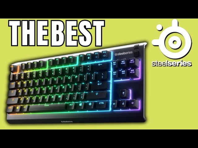 SteelSeries Apex 3 TKL RGB Gaming Keyboard - Review