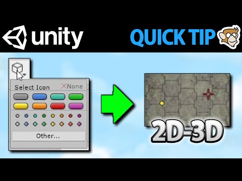 Unity Tip: Custom Icons for your Game Objects! #shorts #unity #gamedev