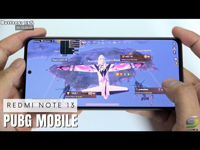 Redmi Note 13 test game PUBG Mobile | Snapdragon 685