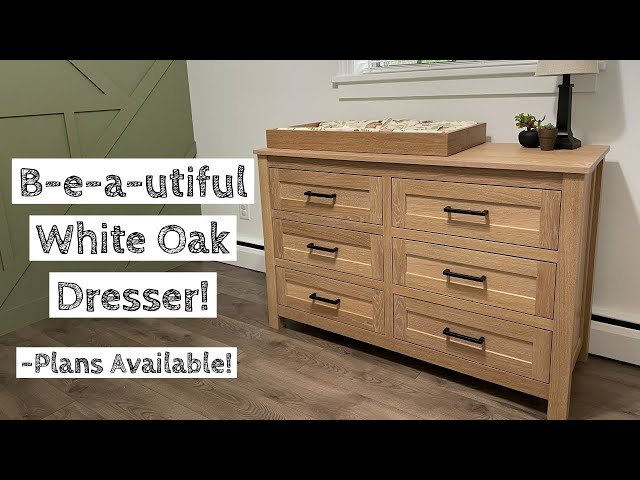 6 Drawer Dresser/Changing Table Build | How-to