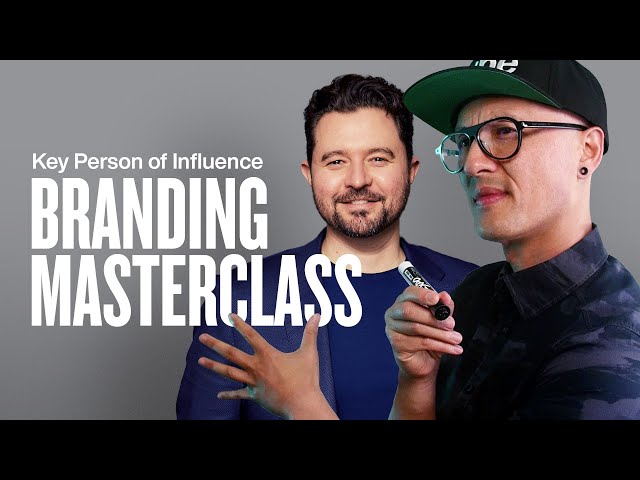 Personal Branding Masterclass w/ Daniel Priestley