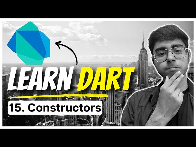 15. Constructors in Dart | Default, Parameterised and Named Constructors in Dart | Flutter Basics