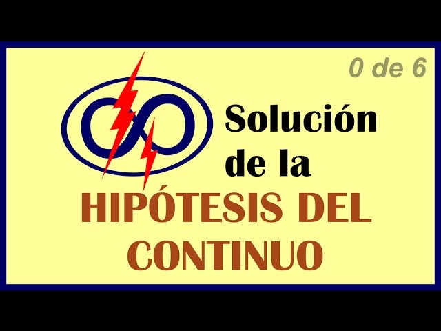 Solución de la Hipótesis del Continuo | 0 - Amg