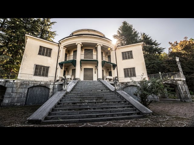 Solemn Abandoned Italian Millionaires Mansion | OWNER NEVER RETURNED