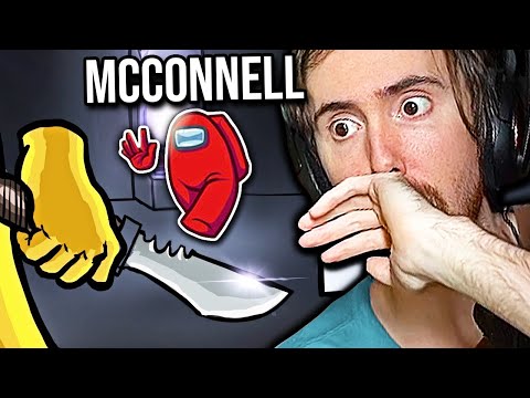 Asmongold Tries His Hardest To Kill Mcconnell in AMONG US as Impostor