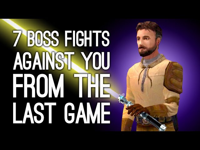7 Boss Fights Against YOU, From the Last Game