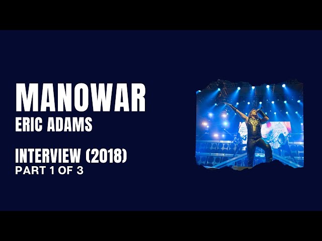 Why Eric Adams wanted to quit music, how Joey convinced him otherwise & more. From the MANOWAR vault