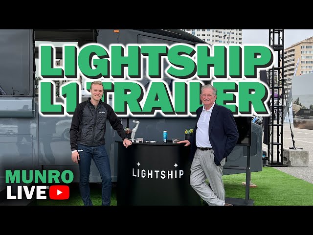 The Future of RV camping? Lightship all-electric trailer.