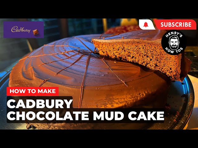 How To Make Cadbury Chocolate Mud Cake | Ep 610