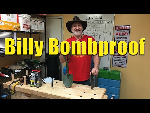 A Funny Sample Of The "Billy Bombproof" Survival Gear Channel - A MUST SEE!