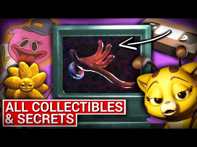 All Tapes, Notes, Cutouts & Collectibles in Poppy Playtime: Chapter 2 (Poppy Playtime Secrets)
