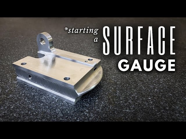 Making a Surface Gauge (Part 1) || INHERITANCE MACHINING