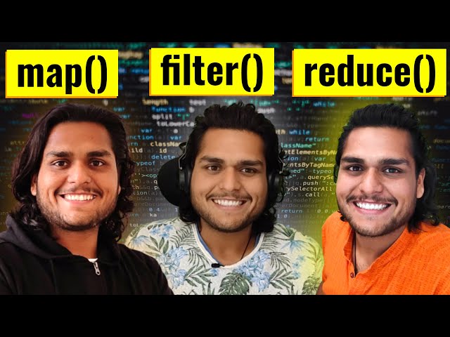 map, filter & reduce 🙏 Namaste JavaScript Ep. 19 🔥