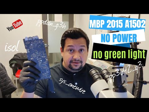 MacBook Pro 13-inch 2015 No Power and No Green Light. Process explained. Step by step.