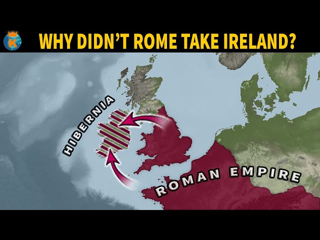 Why couldn't the Romans conquer Ireland?