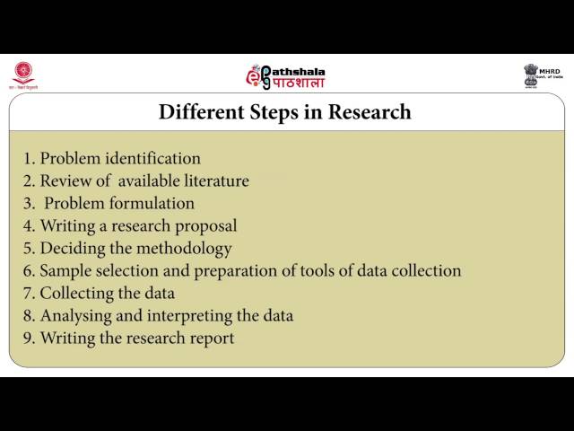 Research methodology