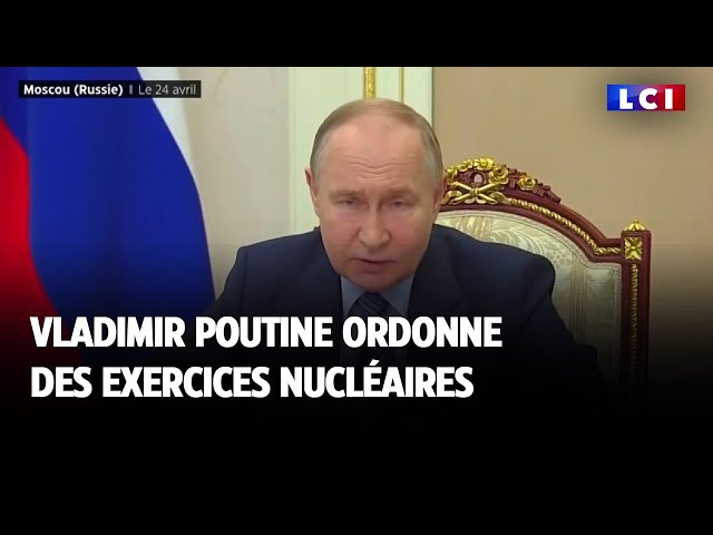Vladimir Poutine ordonne des exercices nucléaires