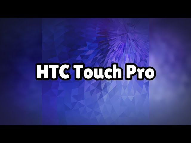 Photos of the HTC Touch Pro | Not A Review!