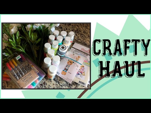 Crafty Haul For Home Decor Projects & Card Making