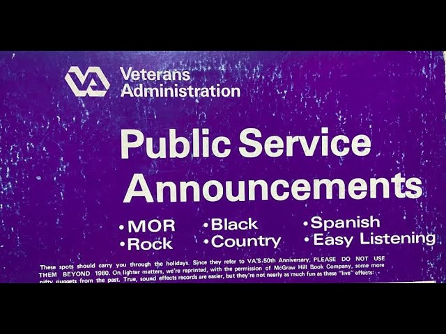 Rescued Media: The 1980 Veterans Administration Public Service Announcements