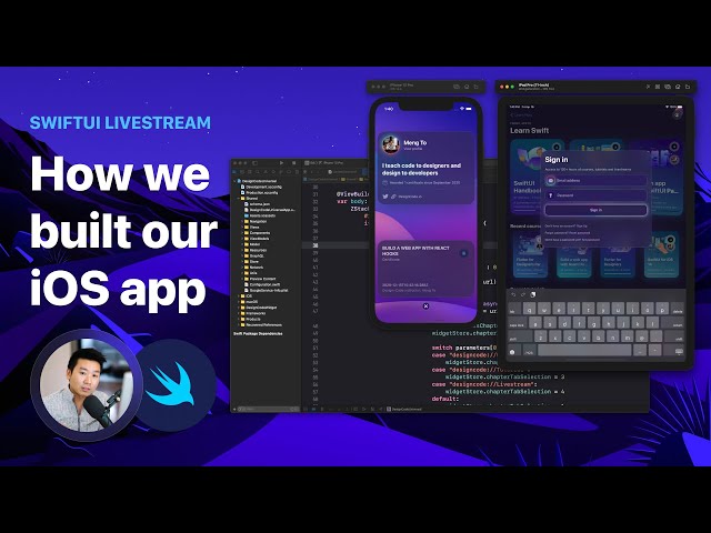 SwiftUI Livestream: How we built our iOS app