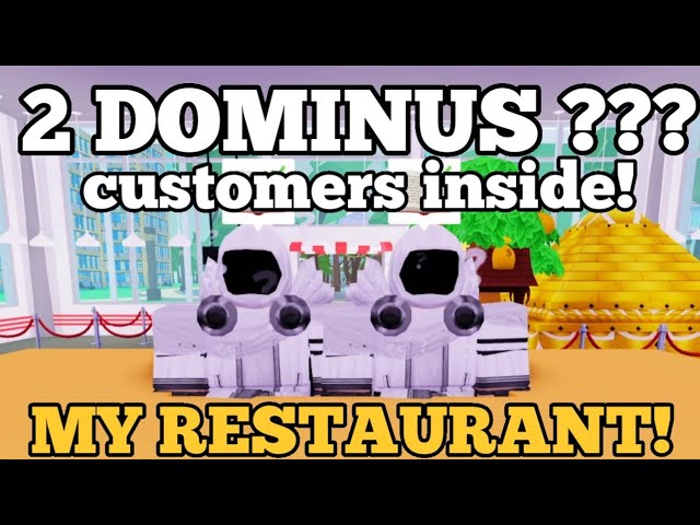 TWO Dominus ??? Customers inside My Restaurant! AT ONCE