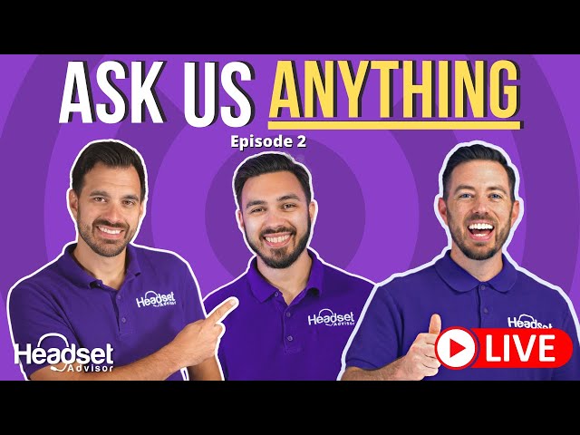 Live Ask Us Anything Ep. 2 - Test Any Mic