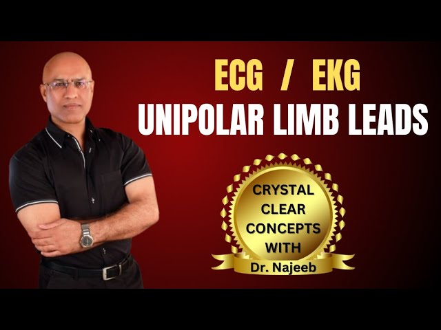 ECG | EKG | Unipolar Limb Leads | Electrocardiography | Cardiology