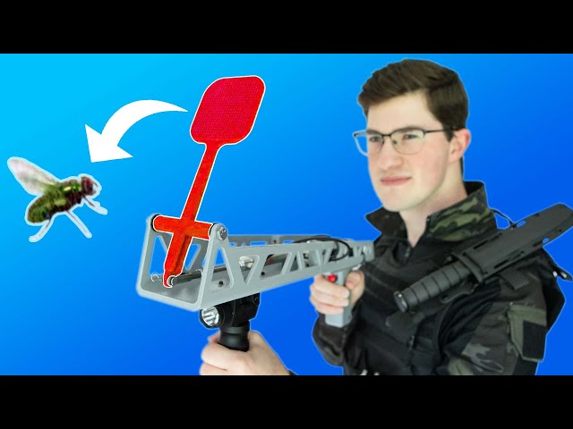 I made a Tactical Fly Swatter