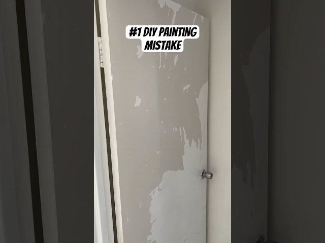 #1 DIY painting mistake