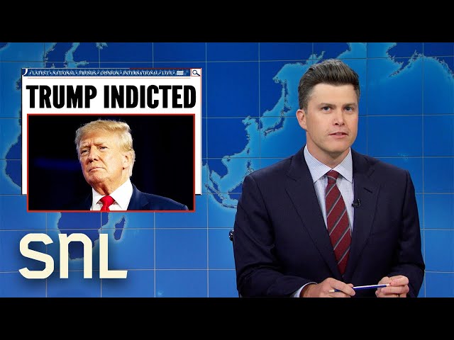 Weekend Update: Donald Trump Indicted - SNL