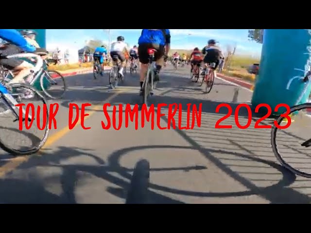 Start of Tour De Summerlin 2023 in Las Vegas - 40 mile  Red Rock to Blue Diamond to Summerlin South