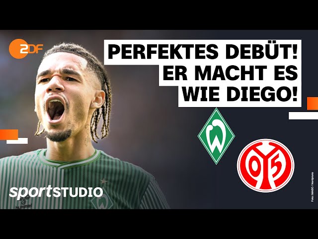 Werder Bremen – 1. FSV Mainz 05 | Bundesliga, 3. Spieltag Saison 2023/24 | sportstudio