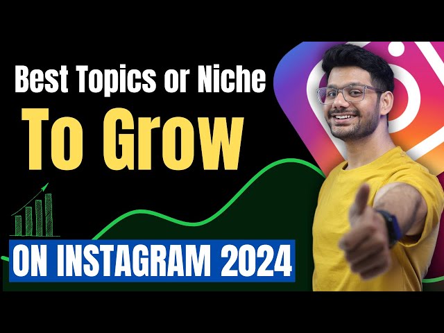 Best Niche and Topics to create account on Instagram in 2024 | Instagram best topic