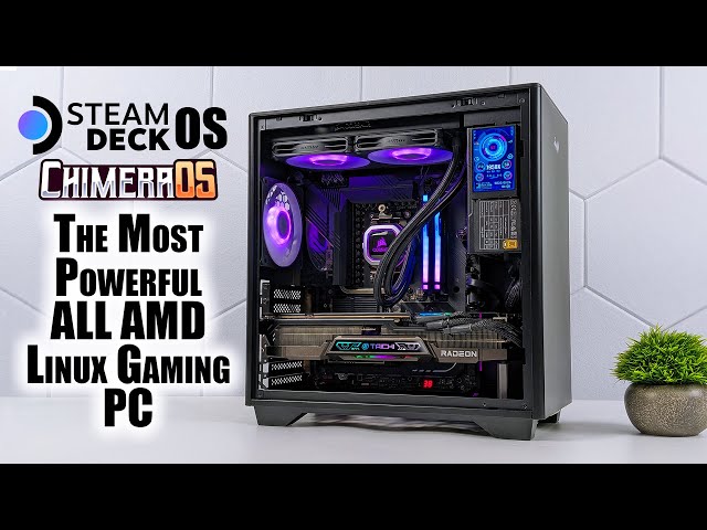 4K Steam Deck OS Gaming Build! The Fastest All AMD 4K ChimeraOS Linux Build