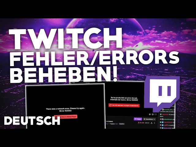 Twitch: FEHLER/ERRORs BEHEBEN! | Problemlösung | 1000, 2000, 3000, 4000,… | Deutsch