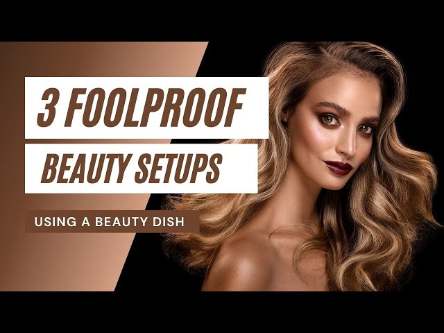 3 Foolproof Beauty Lighting Setups [That use my favorite modifier!]