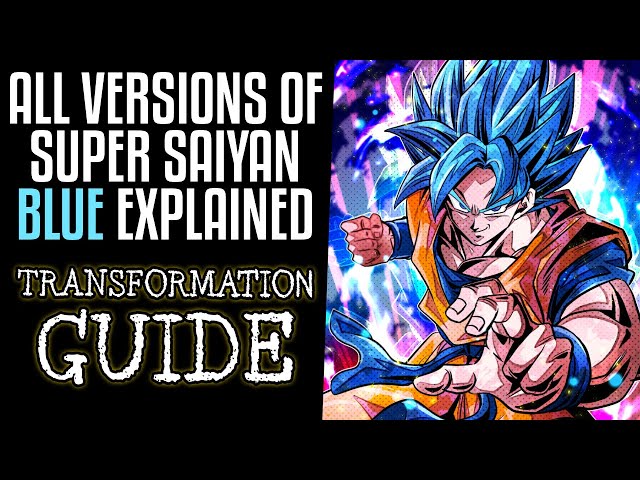 All Versions of Super Saiyan Blue Explained