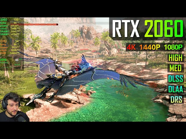 RTX 2060 6GB - Horizon Forbidden West
