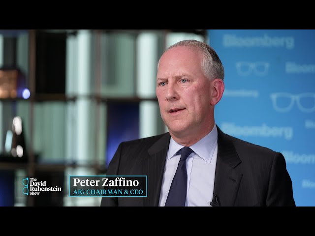 AIG CEO Says Biggest Risks Include Weather, Wars