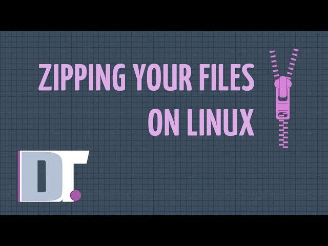Zipping Your Files In Linux