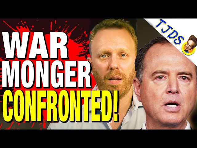 War Monger Congressman Confronted By Reporter