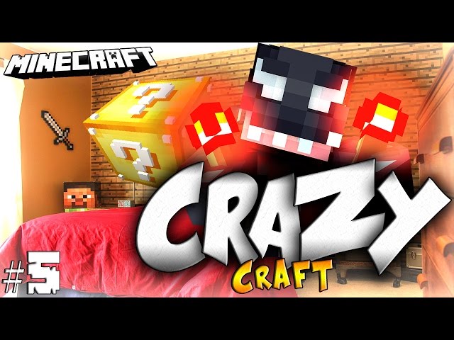 LUCKY BLOCKI I DOM! | Crazy Craft #5