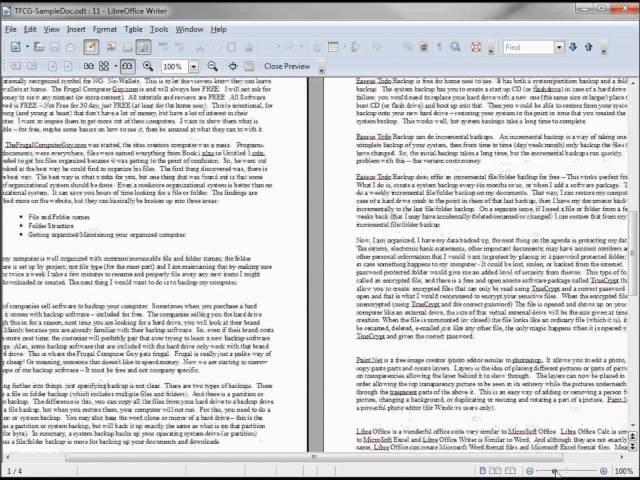 LibreOffice-Writer (6) Print Button Print Preview