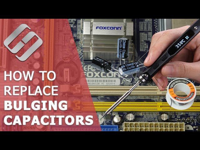 🔬 How to Replace Bulging Capacitors On the Motherboard, Power Supply Unit or Graphics Card 🛠️