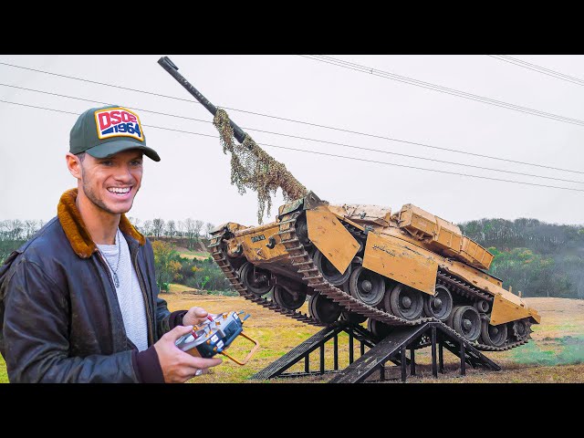 Life Sized Remote Control Tank