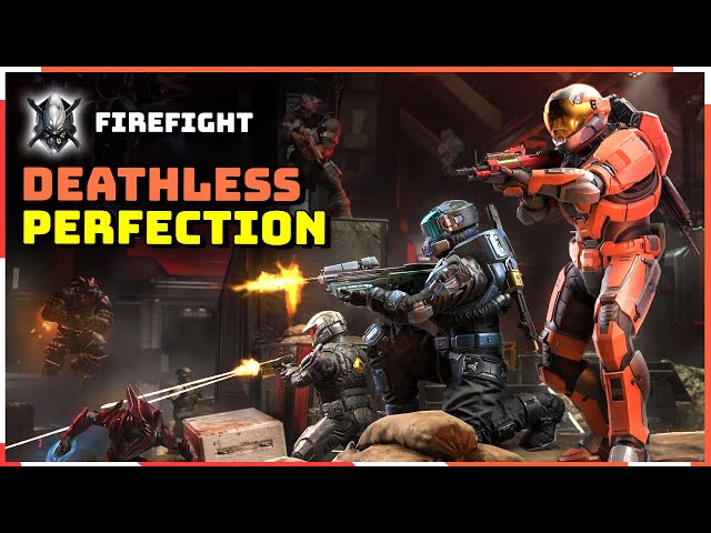 Halo Infinite Deathless Legendary Firefight - Perfection Gameplay