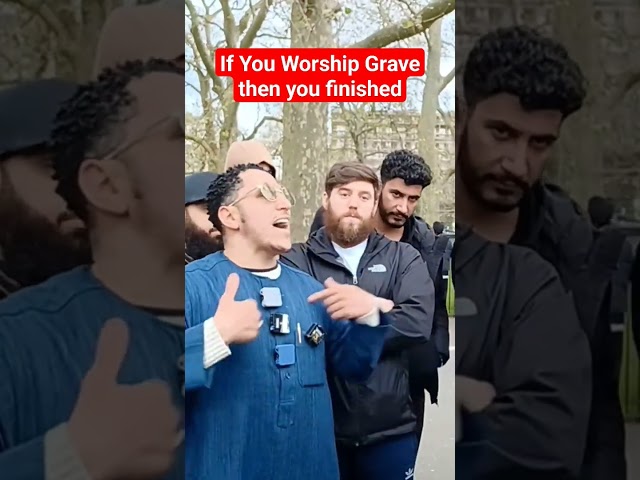 if you worship Grave, You're Finished Shamsi Speaker's corner